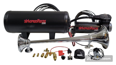 Emergency Fire Truck Air Horn Kit  FT-KIT