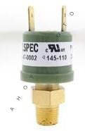 Non-adjustable Pressure Switch 1/8 NPT Male  and  1/4 NPT male